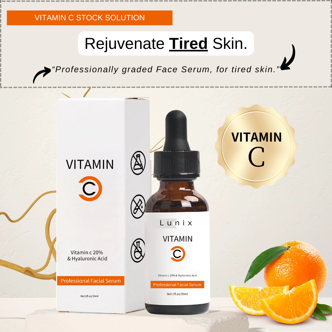 Private Label Moisturizing Dark Spot Serum True Skin Face Whitening anti Wrinkle Vitamin C Serum